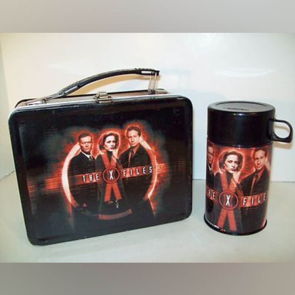 Vintage, Never Used X-Files Lunchbox & Thermos - NECA Limited Edition 👽